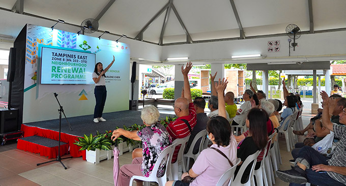 Tampines East Zone 8 - Neighbourhood Renewal Programme (NRP) Engagement and Feedback Session