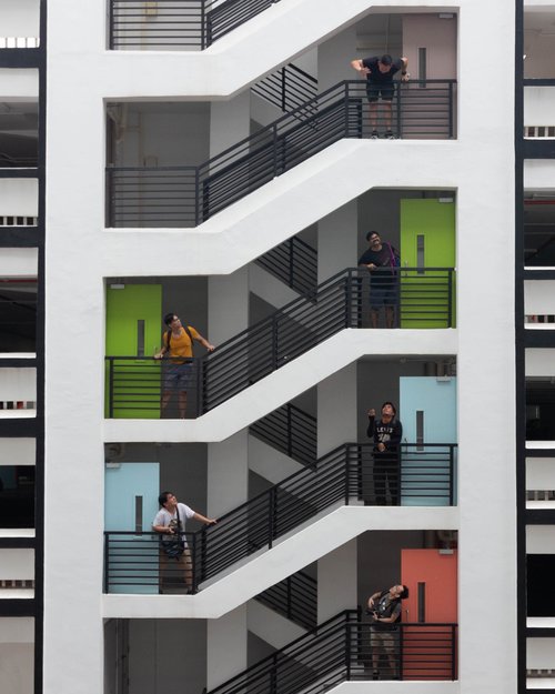 HDB stairway