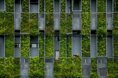 Green concept of Our Tampines Hub